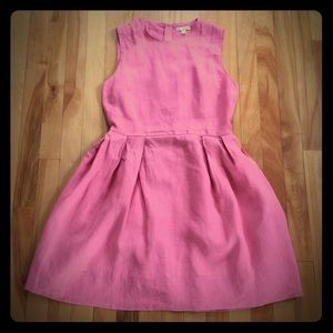 GAP Pink Fit & Flare Dress
